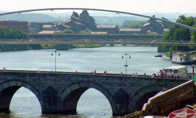 Uitzicht op Maastricht in Limburg